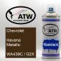 Preview: Chevrolet, Havana Metallic, WA439C / G2X: 400ml Sprühdose, von ATW Autoteile West.